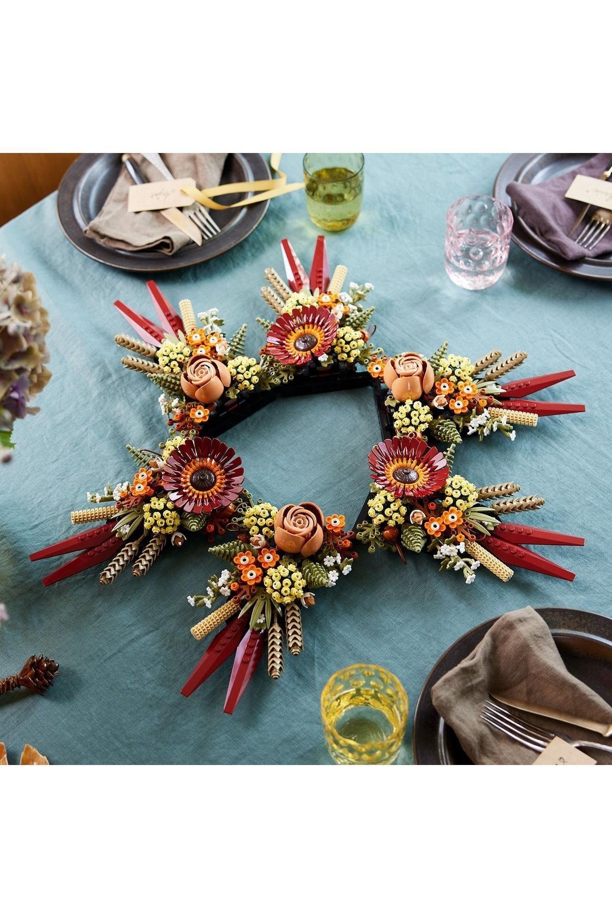 brkx ICONS Kuru Çiçek Aranjmanı 10314 - Yetişkinler İçin Koleksiyonluk Yapım Seti (812 Parça-Lego