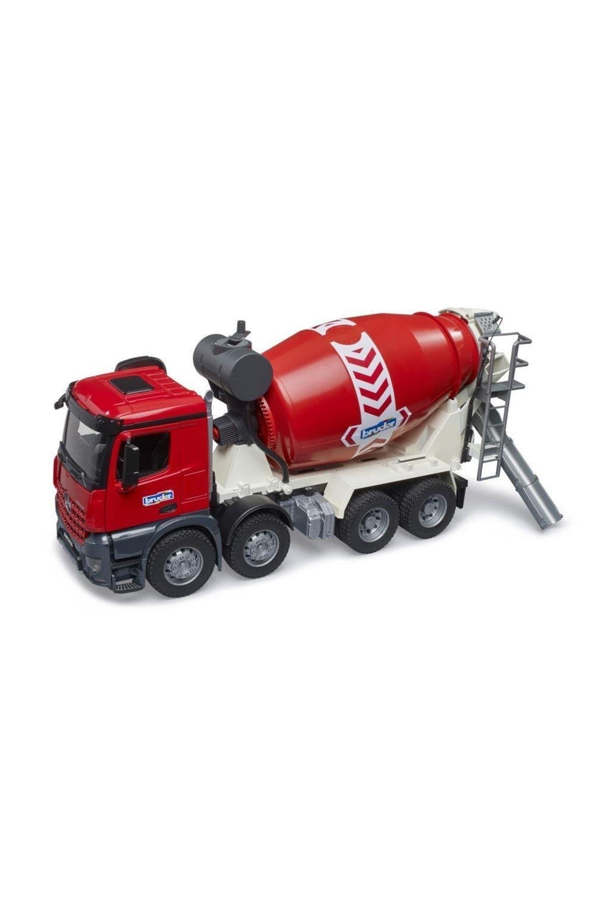 Bruder BR03655 Mercedes Benz Arocs Beton Mikser +4 yaş-Maket Araçlar