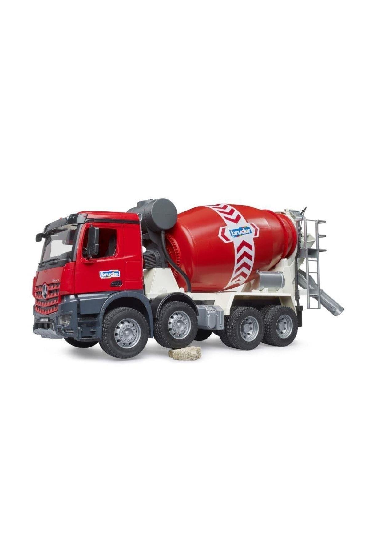 Bruder BR03655 Mercedes Benz Arocs Beton Mikser +4 yaş-Maket Araçlar