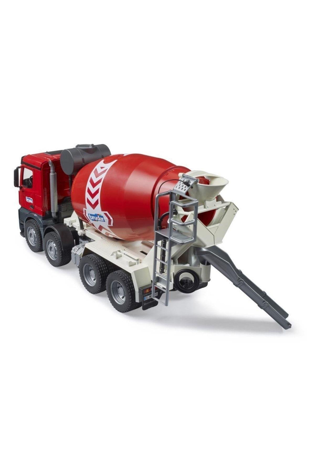 Bruder BR03655 Mercedes Benz Arocs Beton Mikser +4 yaş-Maket Araçlar