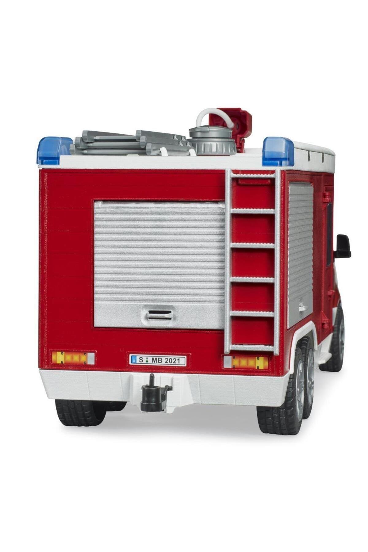 Bruder Mercedes Benz Merdivenli İtfaye Aracı BR02680-Oyuncak Arabalar ve Kamyonlar