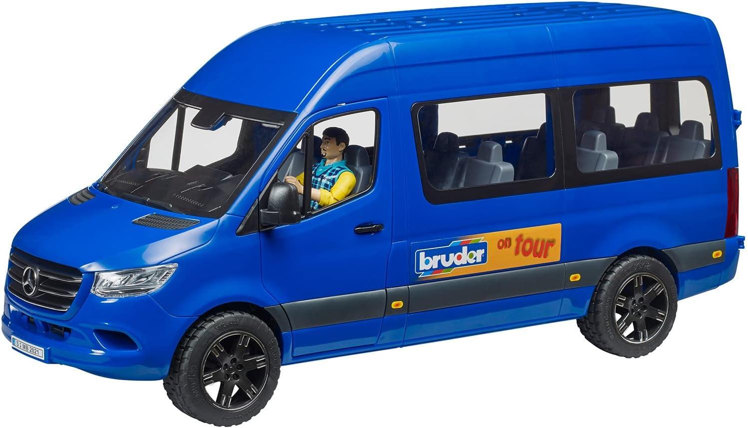 Bruder Mercedes Benz Sprinter Tur Arabası Ve Sürücü BR02681-Maket Araçlar
