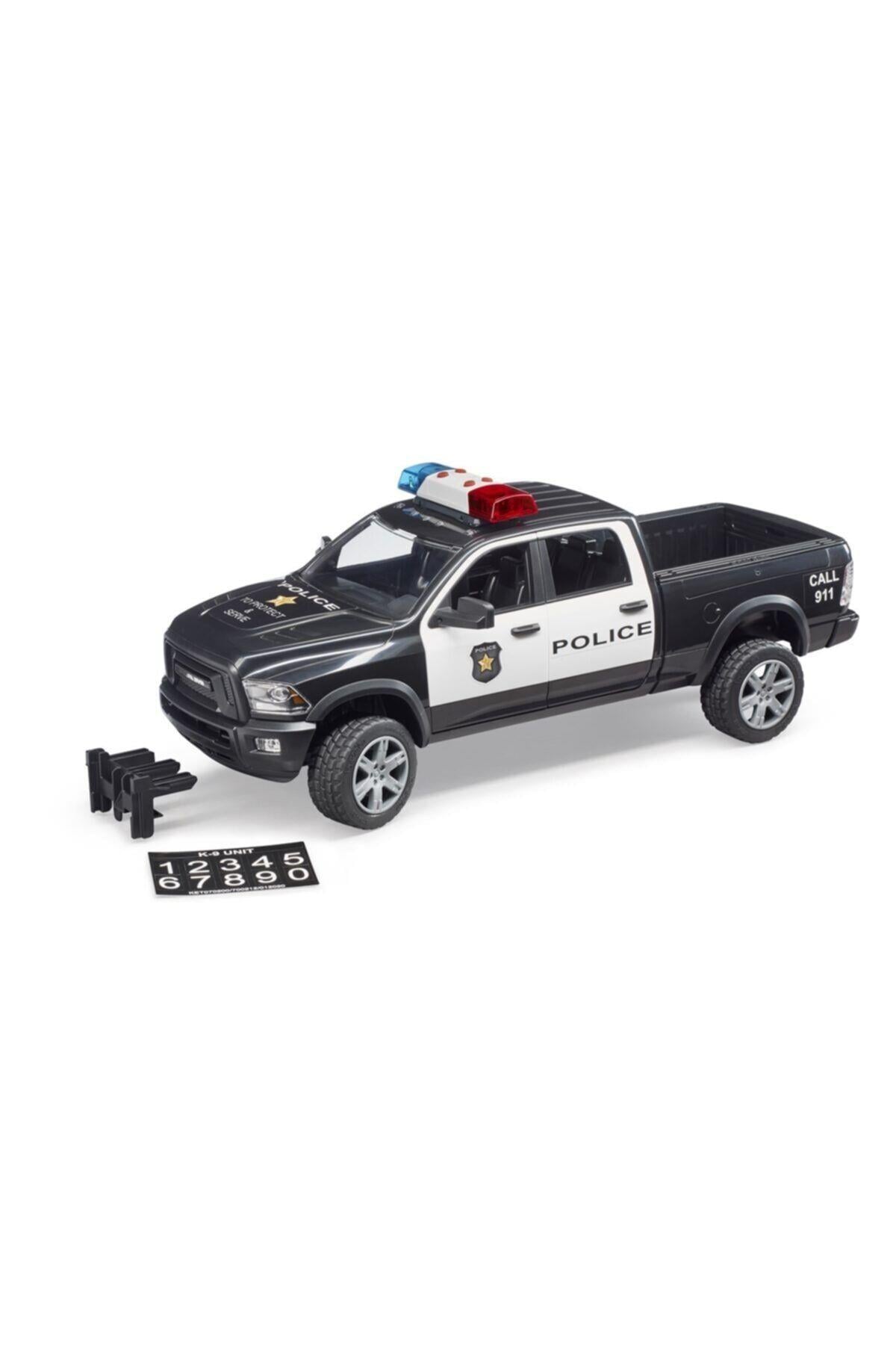 Bruder Ram 2500 Polis Araci Ve Memur Br02505-Oyuncak Arabalar ve Kamyonlar