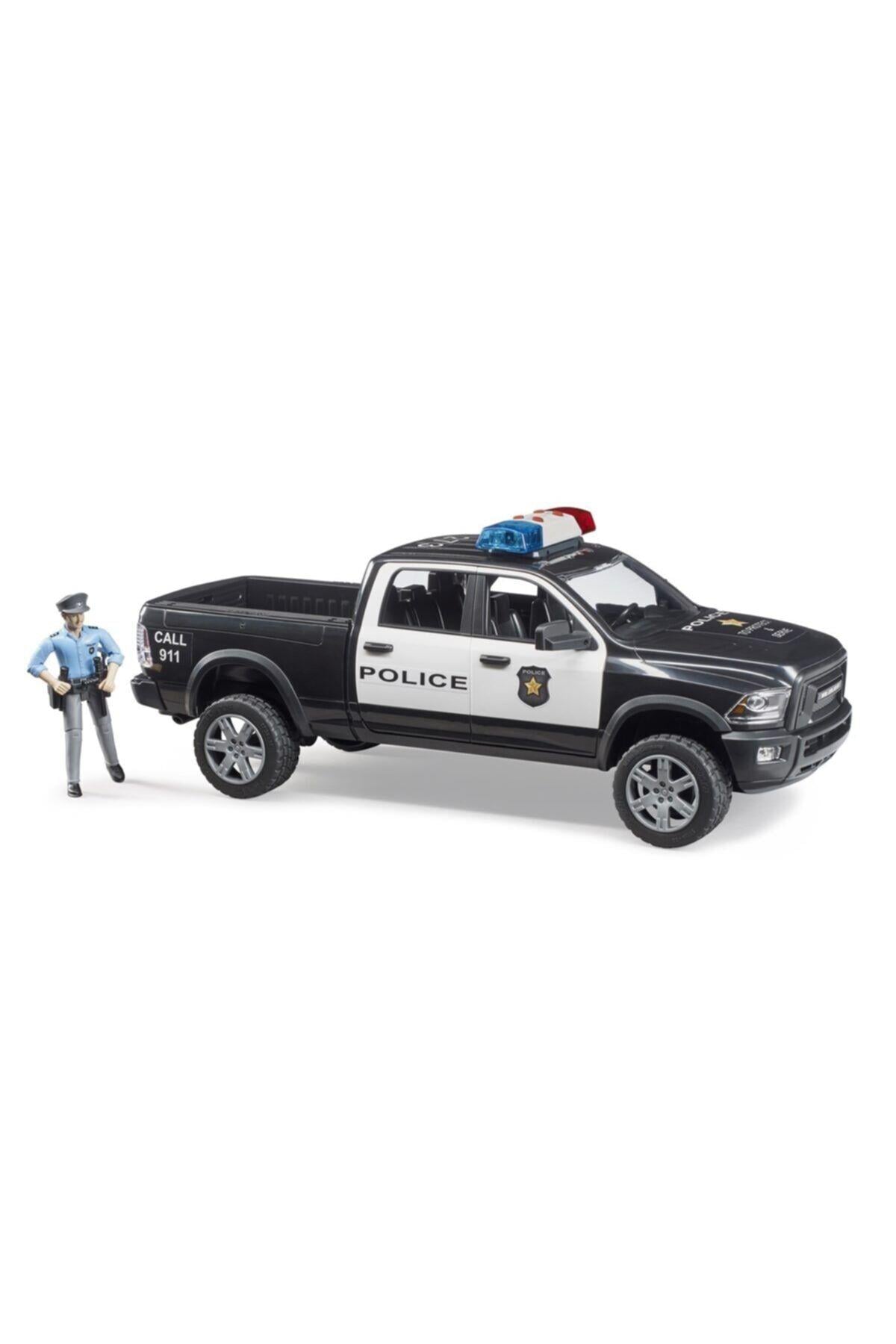 Bruder Ram 2500 Polis Araci Ve Memur Br02505-Oyuncak Arabalar ve Kamyonlar