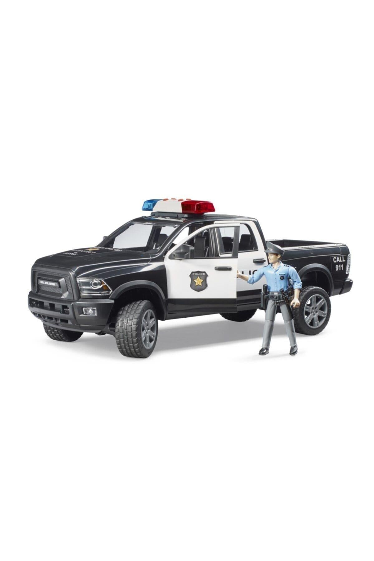 Bruder Ram 2500 Polis Araci Ve Memur Br02505-Oyuncak Arabalar ve Kamyonlar