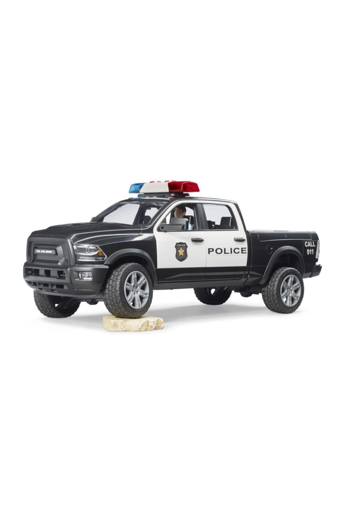 Bruder Ram 2500 Polis Araci Ve Memur Br02505-Oyuncak Arabalar ve Kamyonlar