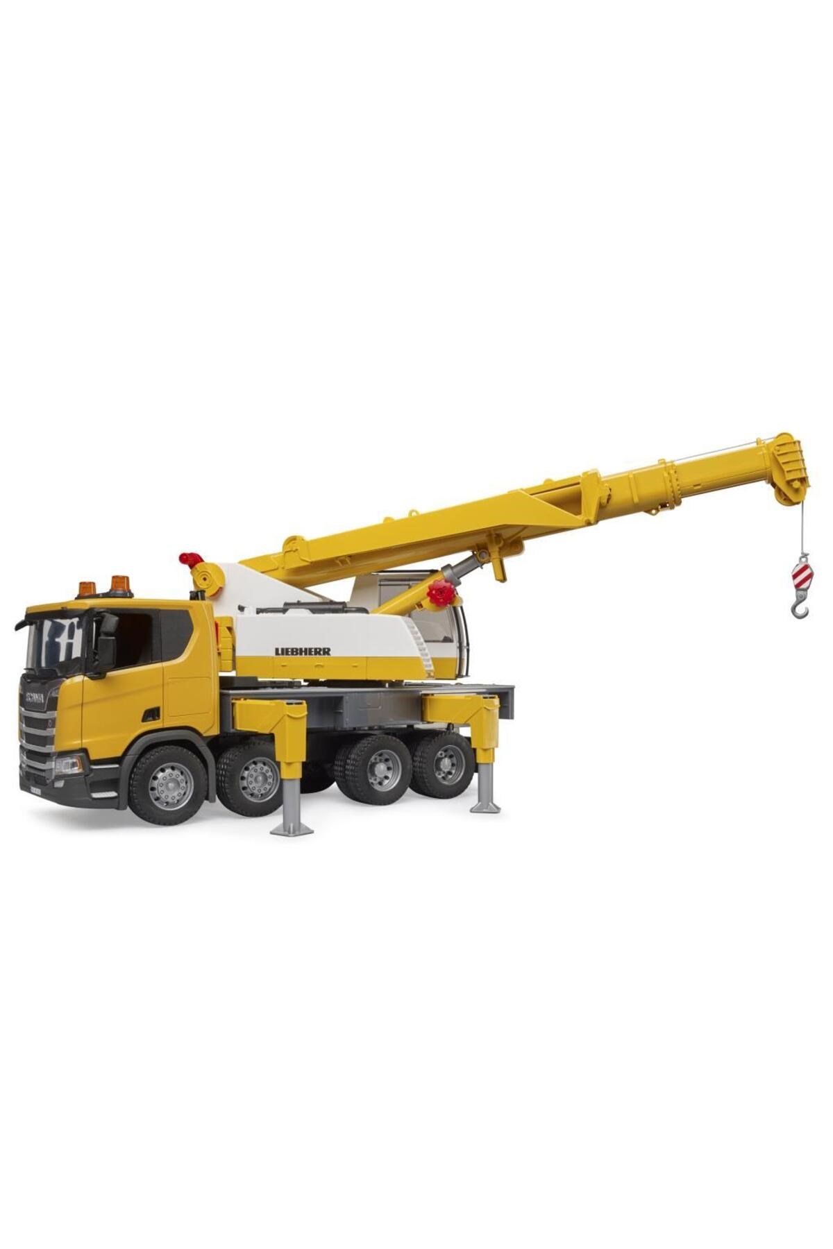Bruder Scania 560R Liebherr Vinçli Kamyon BR03571-Oyuncak Arabalar ve Kamyonlar