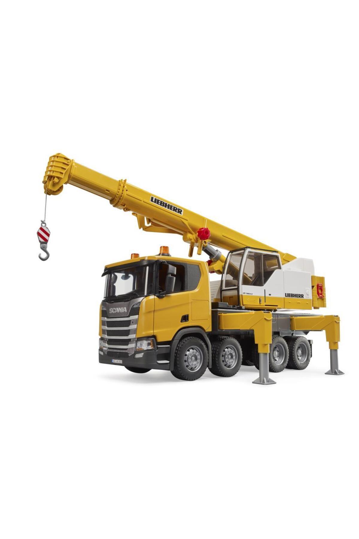 Bruder Scania 560R Liebherr Vinçli Kamyon BR03571-Oyuncak Arabalar ve Kamyonlar