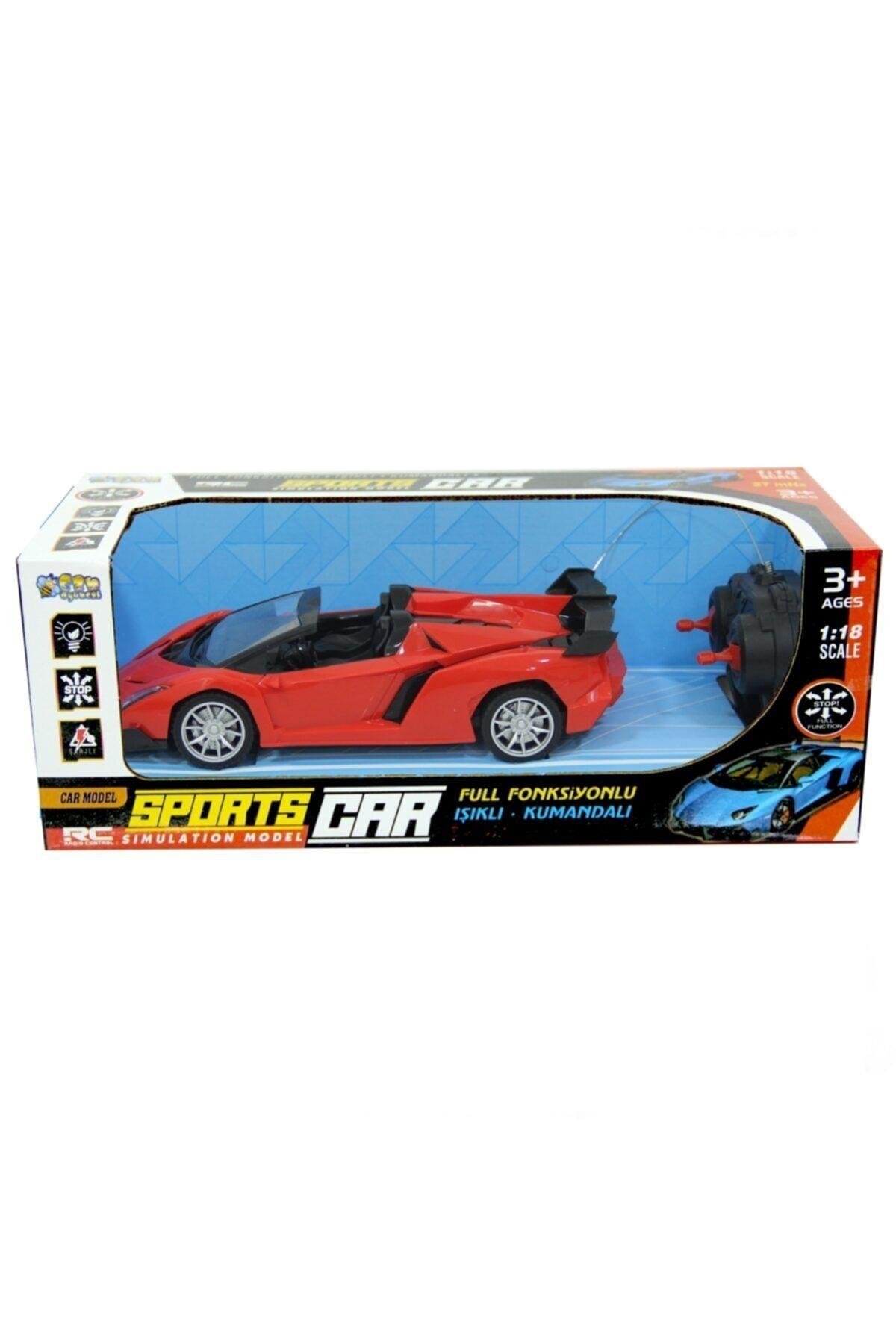 Can İthalat 1:18 Sports Car Kumandalı Pilli Araba-Uzaktan Kumandalı Araçlar