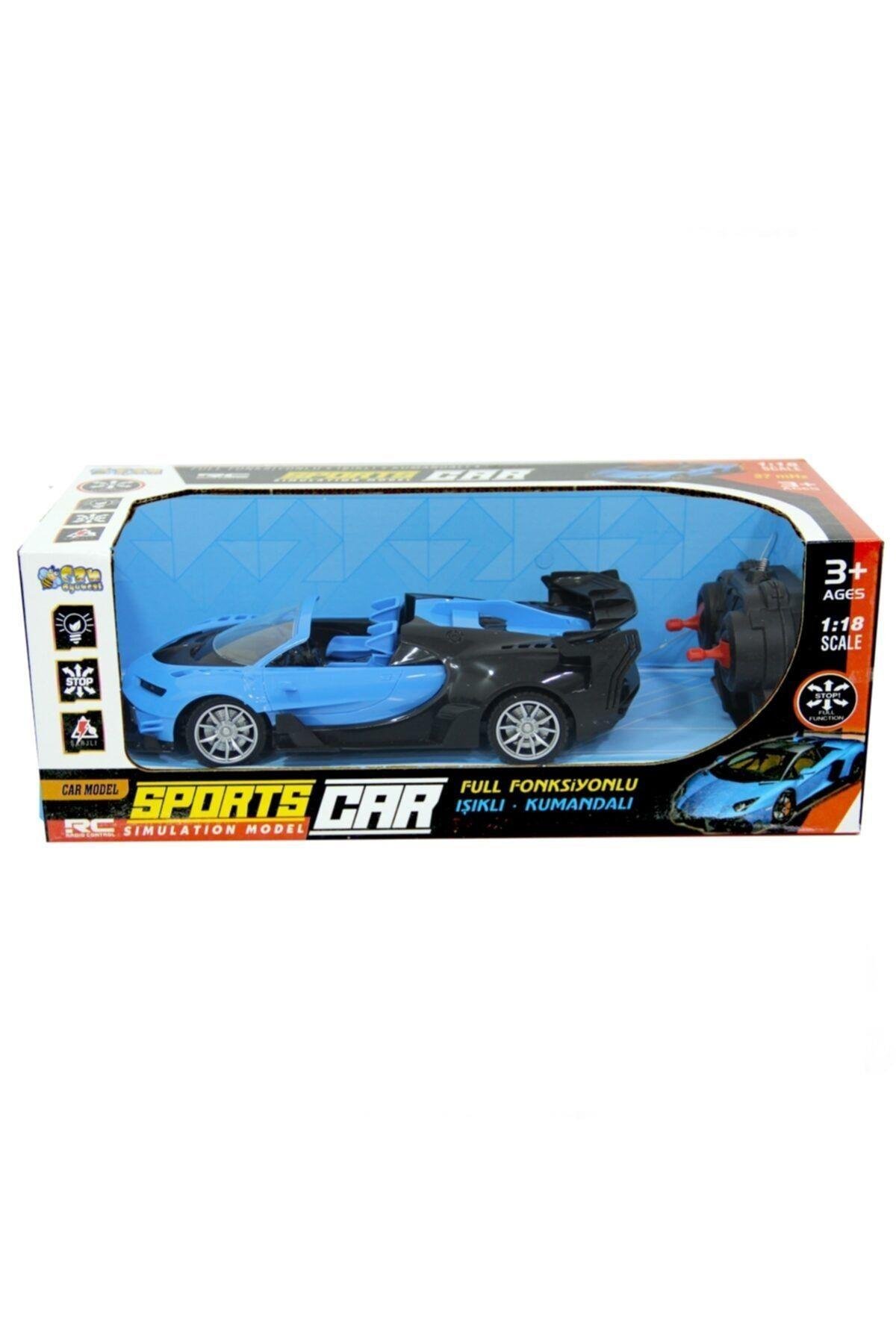 Can İthalat 1:18 Sports Car Kumandalı Pilli Araba-Uzaktan Kumandalı Araçlar