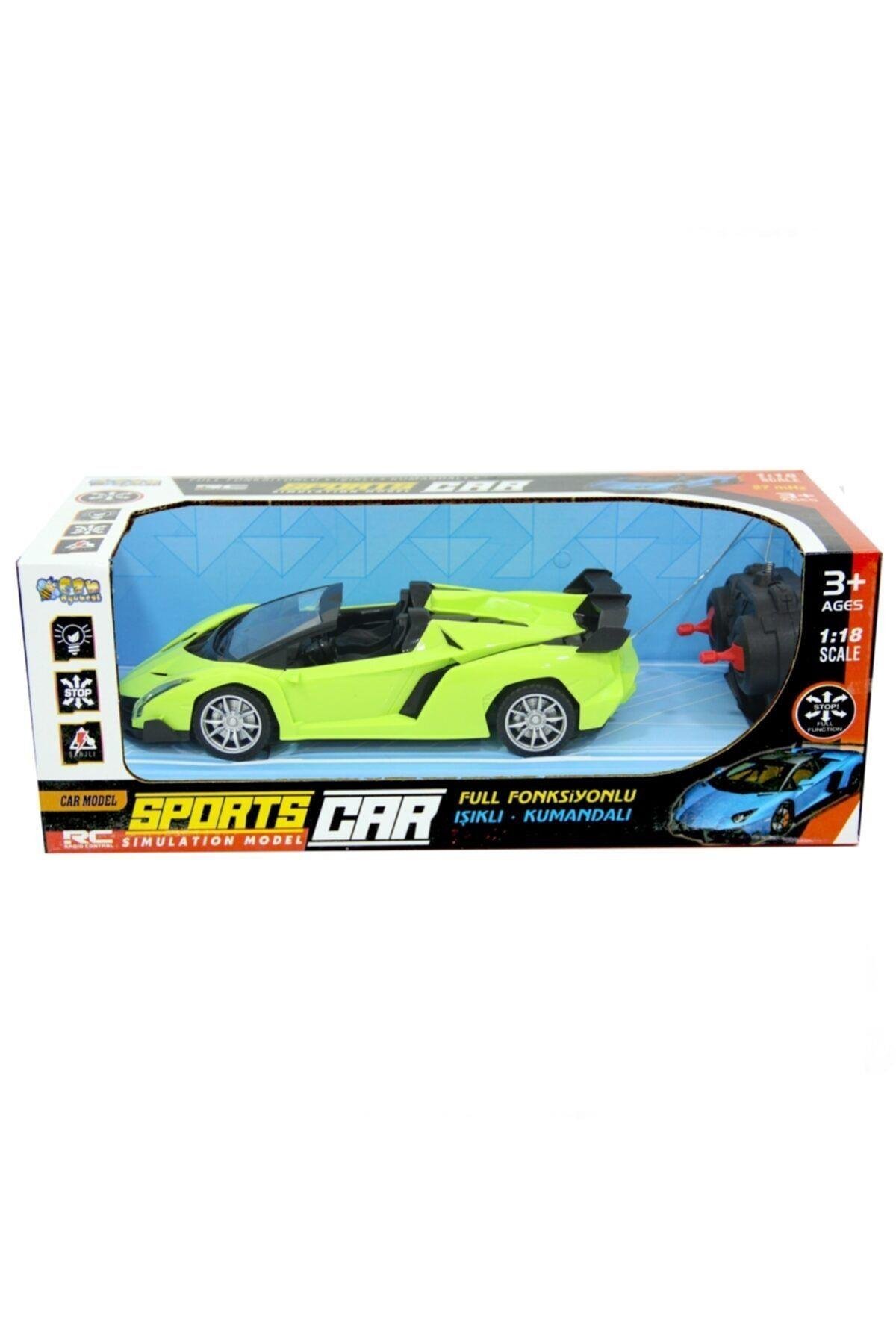 Can İthalat 1:18 Sports Car Kumandalı Pilli Araba-Uzaktan Kumandalı Araçlar