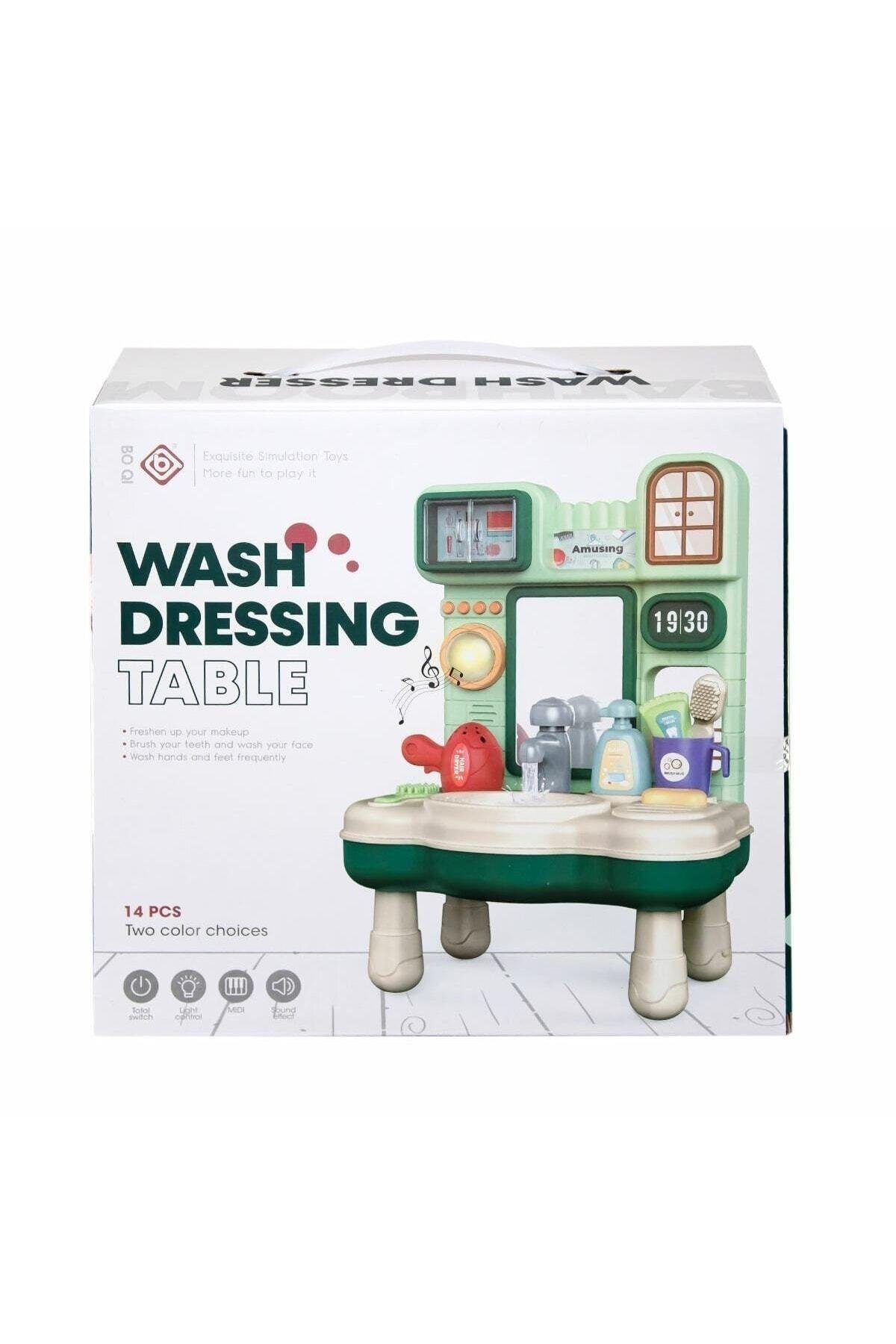 CAN OYUNCAK Bq699-1-2 Sesli Ve Işıklı Lavabo Oyun Seti -can-Kız Oyuncakları