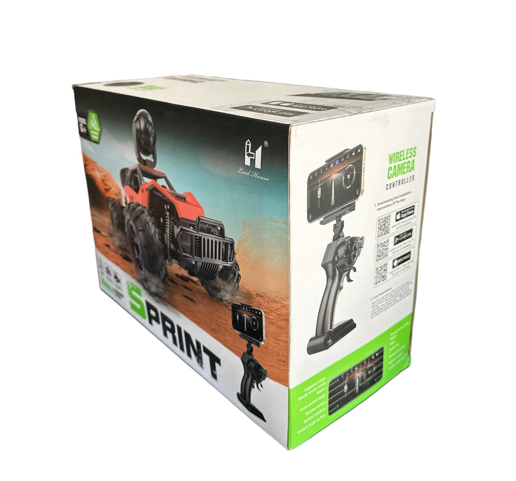 Can Oyuncak - Kutulu Kameralı Şarjlı Araba LH-C039W-Uzaktan Kumandalı Araçlar