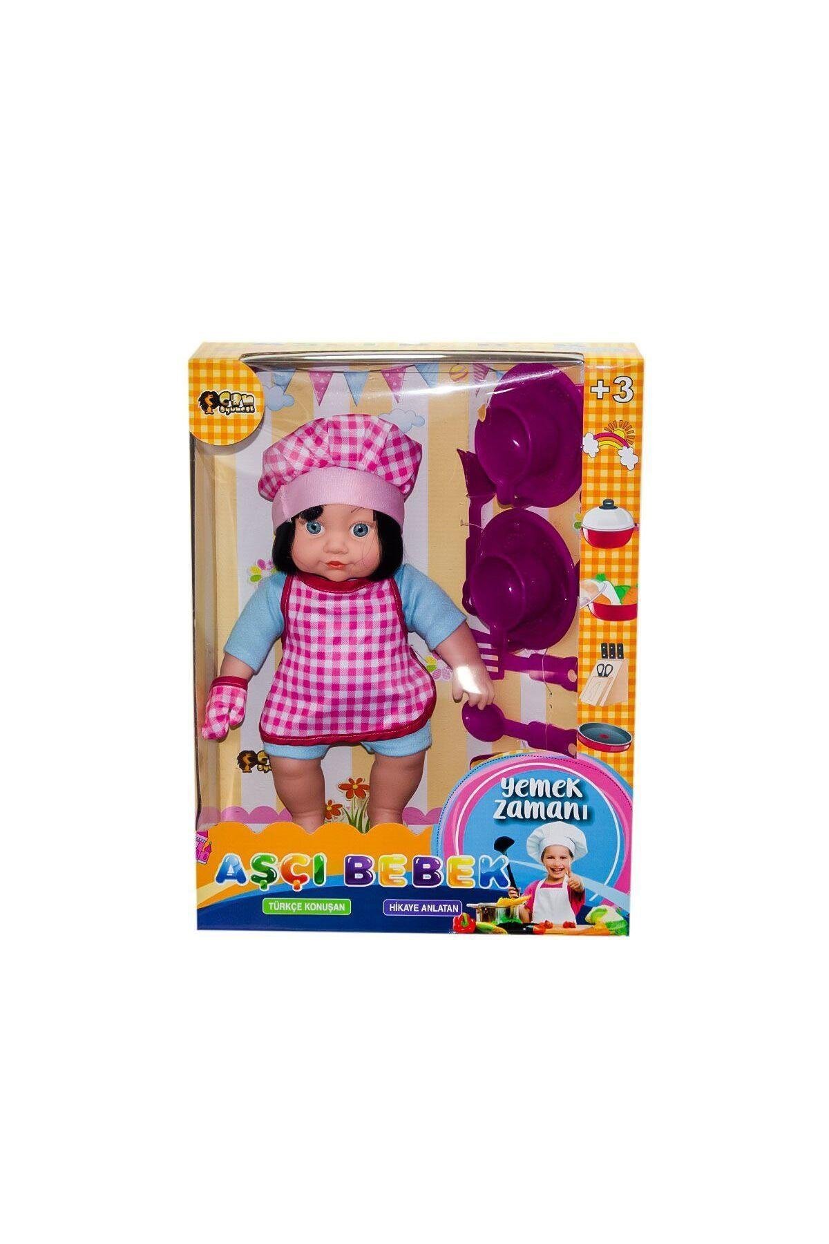 CAN OYUNCAK Lb698ba Kutulu Sesli Aşçı Bebek-Oyuncak Bebekler