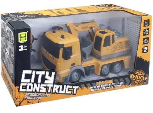 Canem Oyuncak Işıklı Full Fonksiyonlu Şarjlı Uzaktan Kumandalı Kepçe 30 Cm SH091-354B-Uzaktan Kumandalı Araçlar