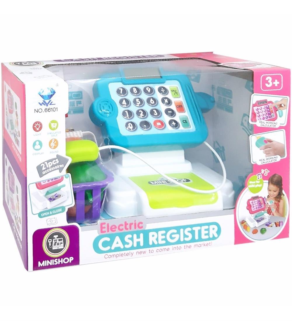 Canem Oyuncak Kutulu Yazar Kasa Seti 66101-Kız Rol Oyuncakları