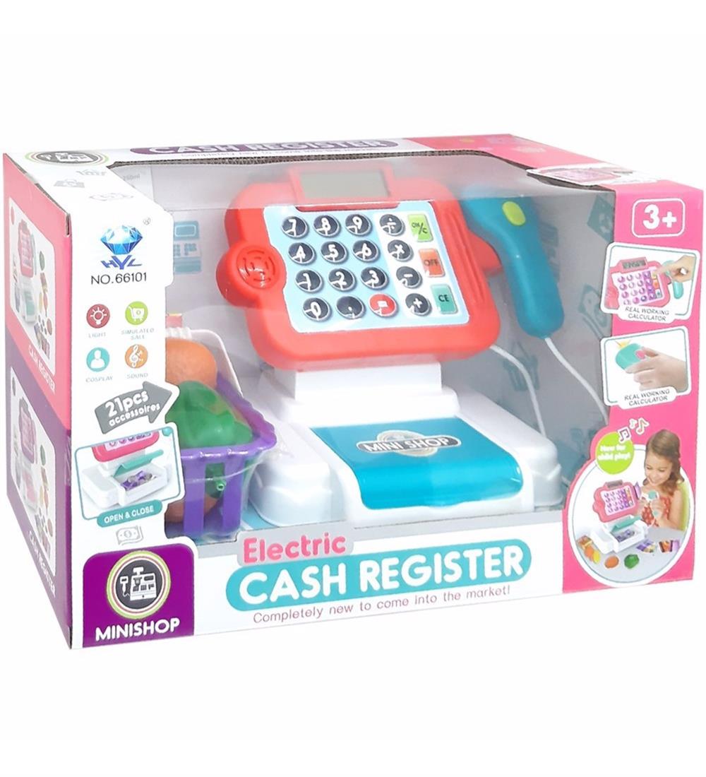 Canem Oyuncak Kutulu Yazar Kasa Seti 66101-Kız Rol Oyuncakları