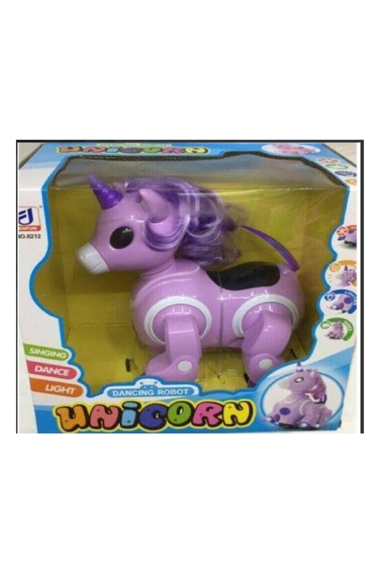 CanEm Unicorn 8212 Dancing Robot Sesli Müzikli Işıklı Hareketli 3+-Hayvan Figürleri