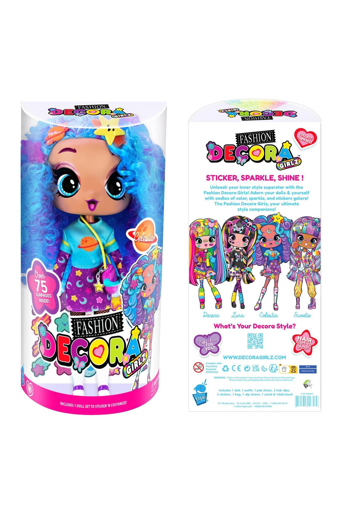 Celestia Büyük Boy Model Bebek 28 cm-Oyuncak Bebekler