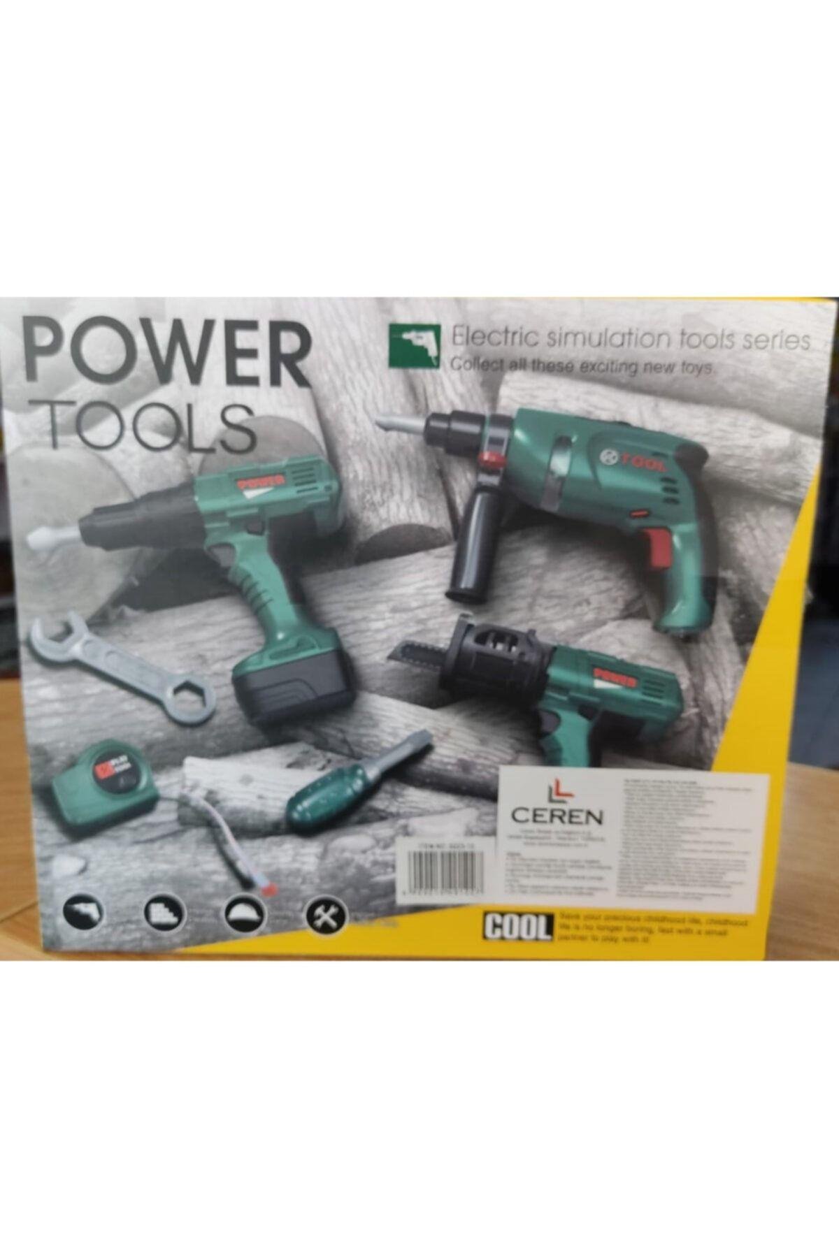 Ceren Şarjlı Power Matkap Ctoy-0223-13-Erkek Rol Oyuncakları