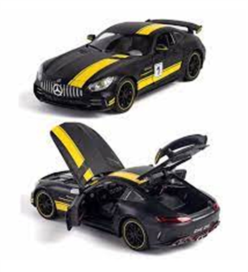 Che Zhi 1:24 Işıklı Sesli Çekbırak Model Araba CZ30-Oyuncak Arabalar ve Kamyonlar