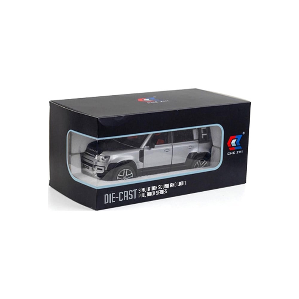 Che Zhi 1:24 Işıklı Sesli Çekbırak Model Araba CZ132-Oyuncak Arabalar ve Kamyonlar