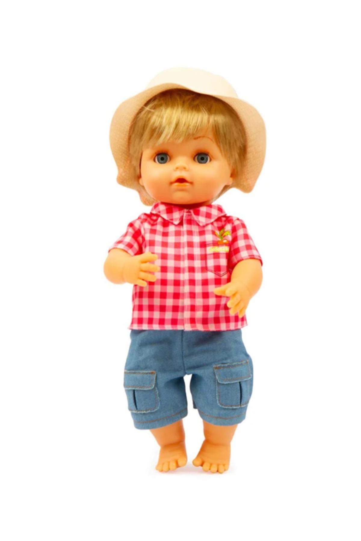 Cicciobello Bahçıvan Oyuncak Bebek 30 cm | Emzikli + Tırmık, Kürek, Sebze Setli Bahçe Temalı-Oyuncak Bebekler