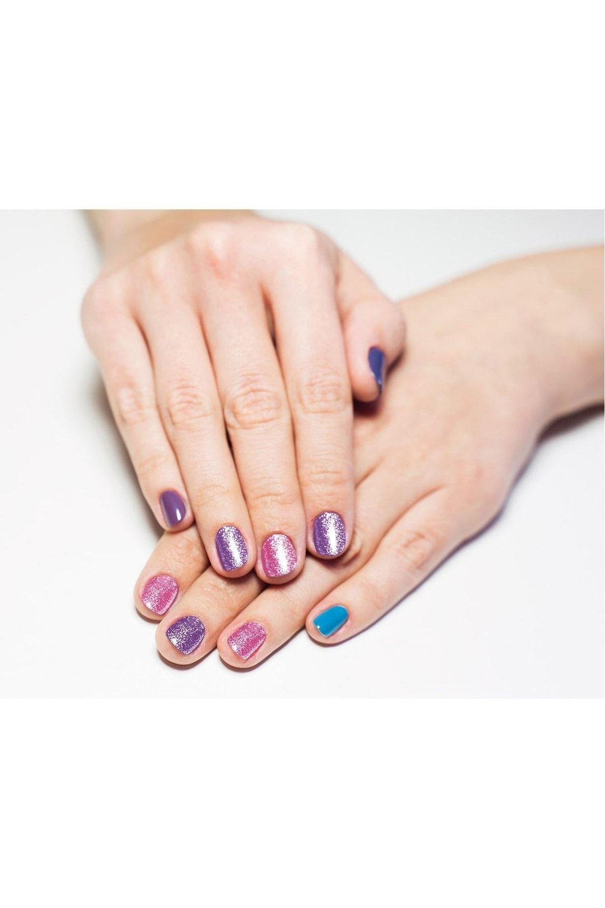 CLEMENTONI 15179 Işıltılı Tırnaklar - Crazy Chic-Kız Rol Oyuncakları