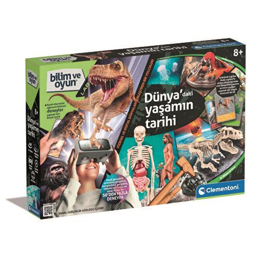 Clementoni Bilim ve Oyun Dünya'daki Yaşamın Tarihi-Eğitici Oyuncak
