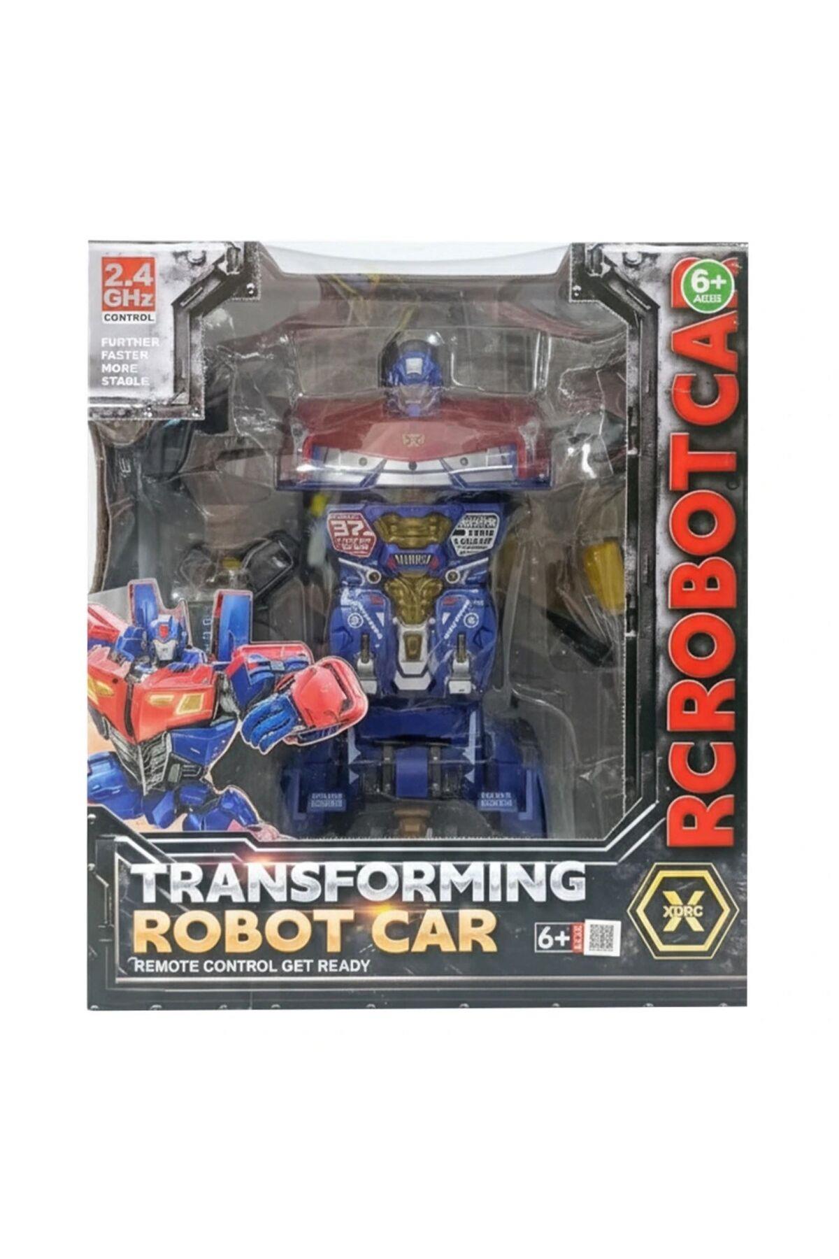 Çok Fonk Büyük Boy Dönüşen Robot Araba 3688-K41-Robotlar