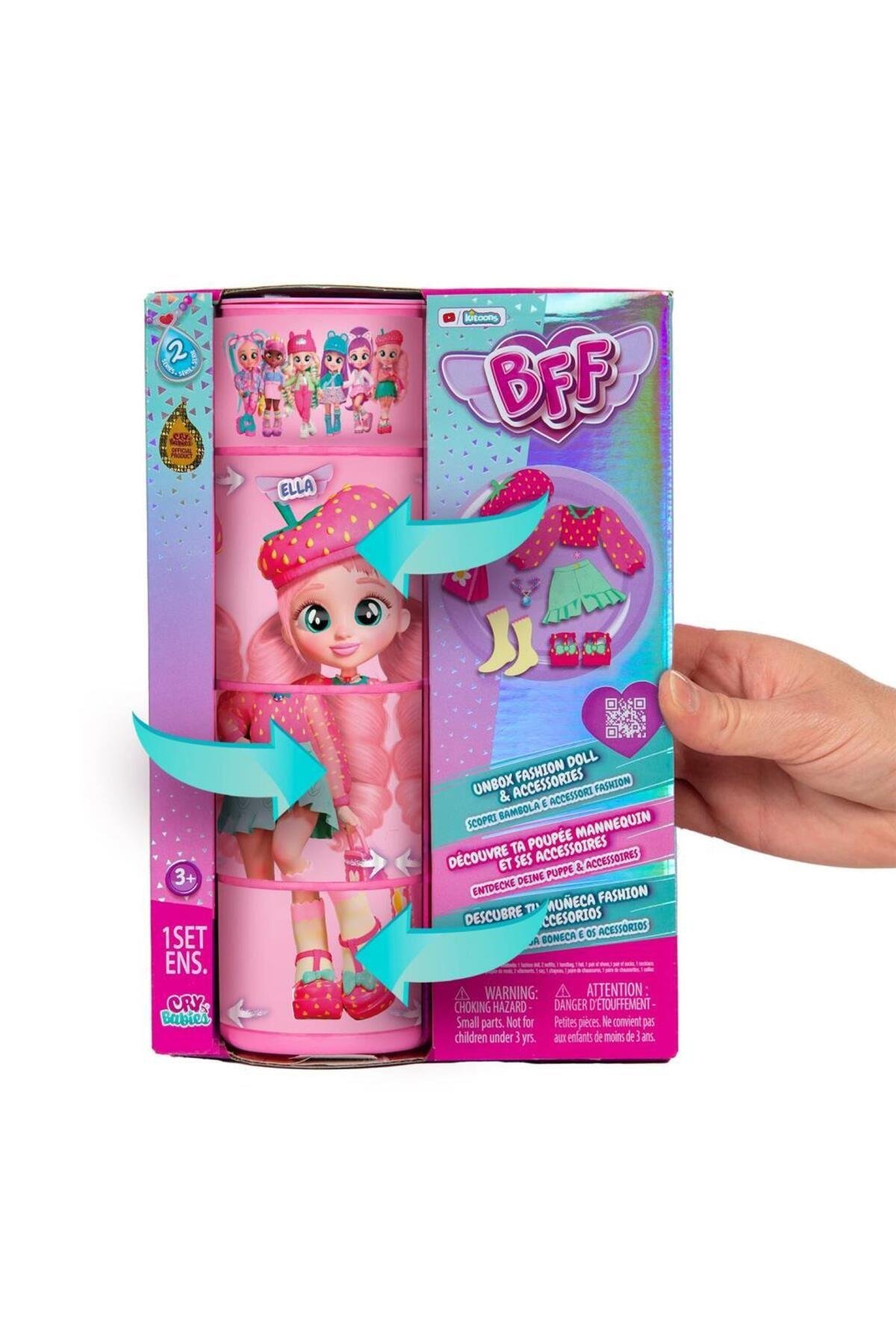 Cry Babies BFF Bebekler ELLA Karakteri CYB47000 908338-Oyuncak Bebekler