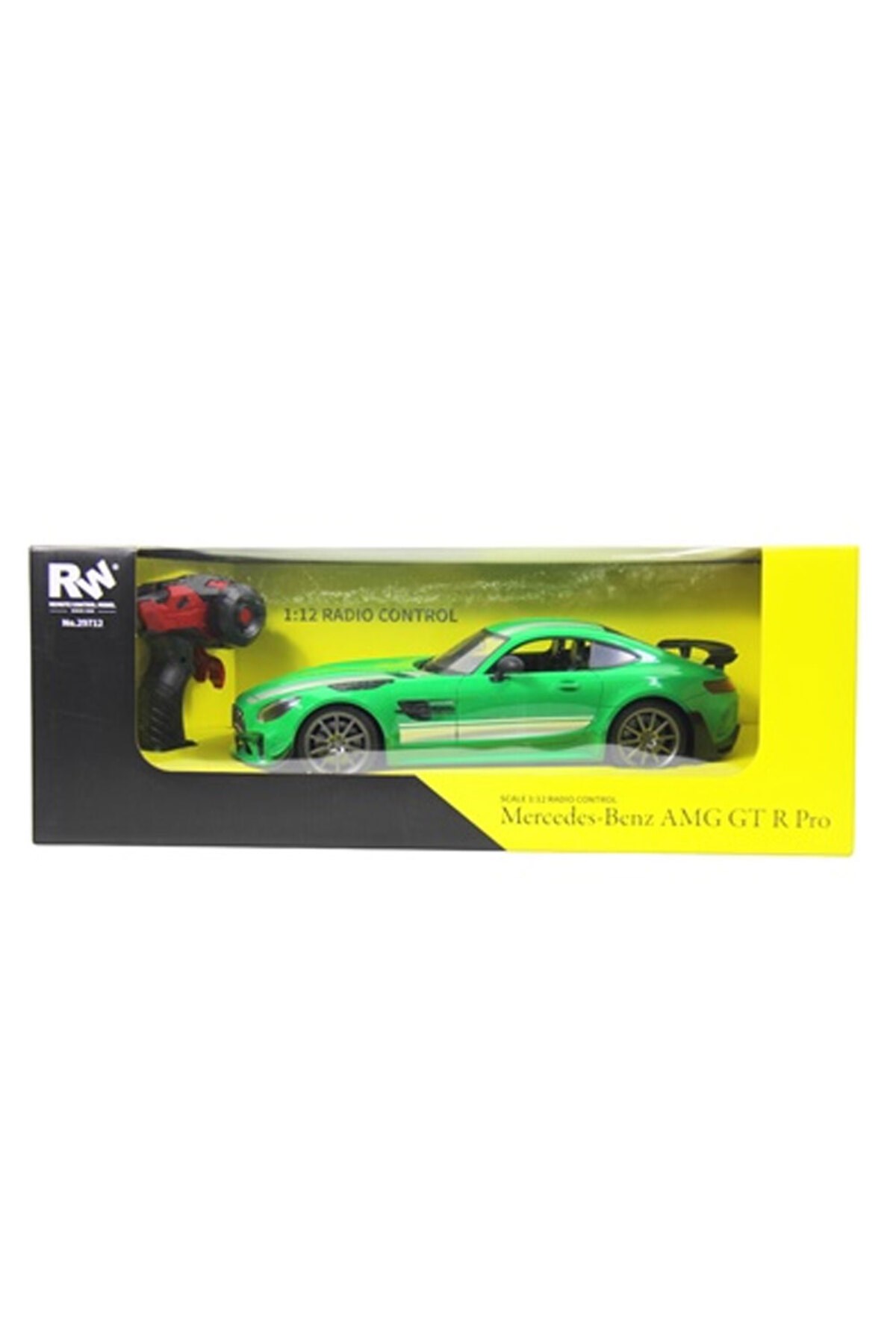Ctoy Mercedes Benz Amg Gtr Pro UK Usb Şarjlı ve Işıklı Araba 2.4G 1:12-Uzaktan Kumandalı Araçlar