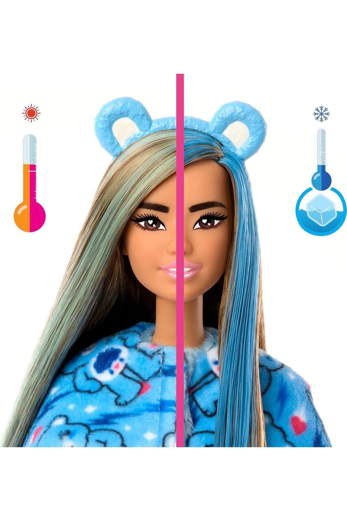 Cutie Reveal Care Bears Series - Grumpy Bear (Brunette)-Oyuncak Bebekler