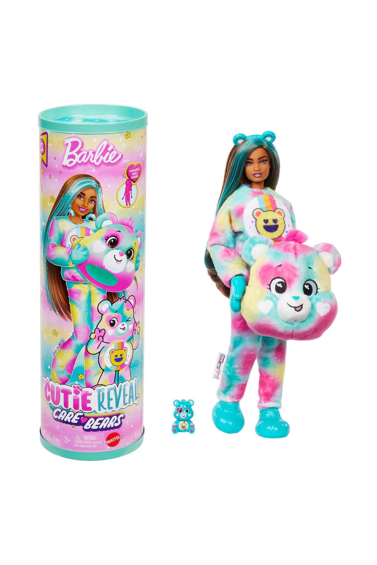 Cutie Reveal Sevimli Ayıcıklar bebek ve aksesuarları, Mutlu Ayıcık ve 10 sürpriz JFV62-Oyuncak Bebekler