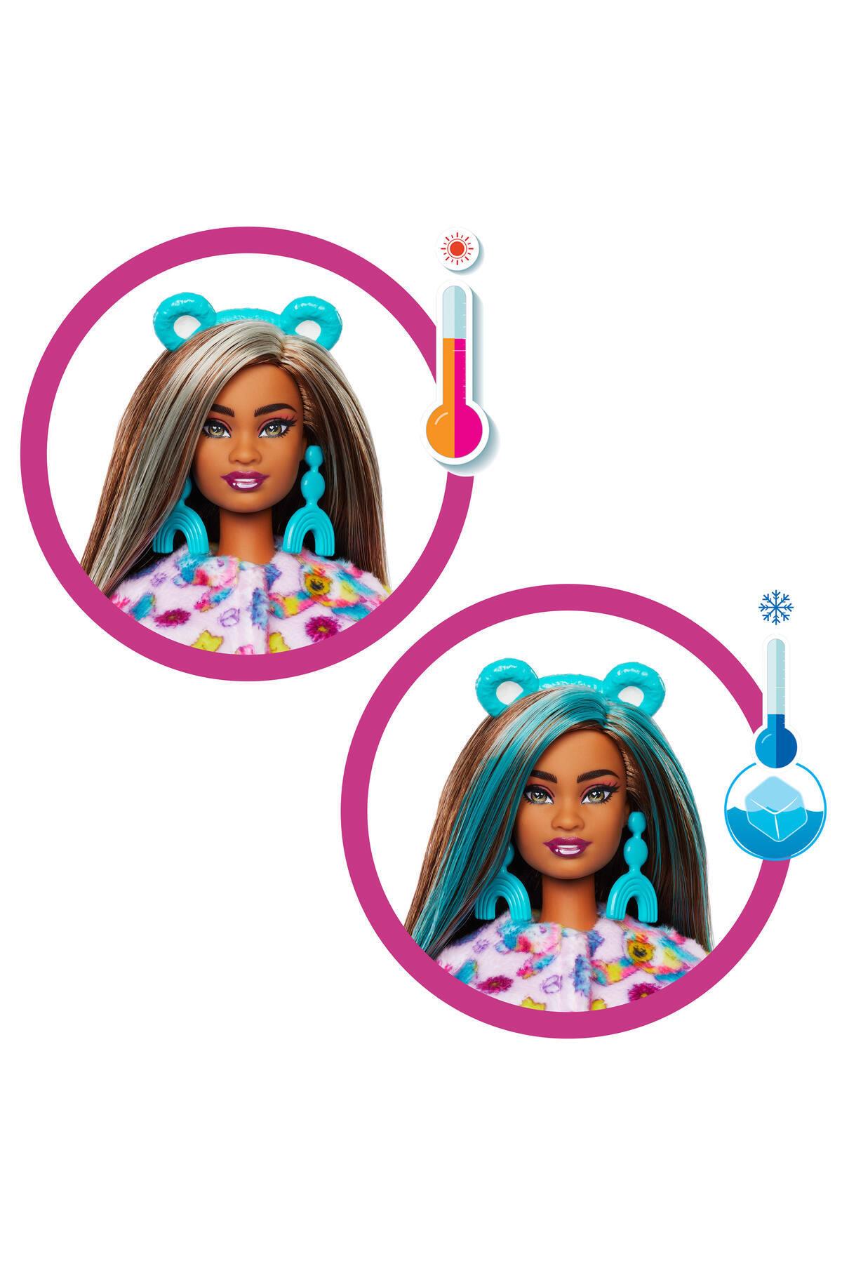 Cutie Reveal Sevimli Ayıcıklar bebek ve aksesuarları, Mutlu Ayıcık ve 10 sürpriz JFV62-Oyuncak Bebekler