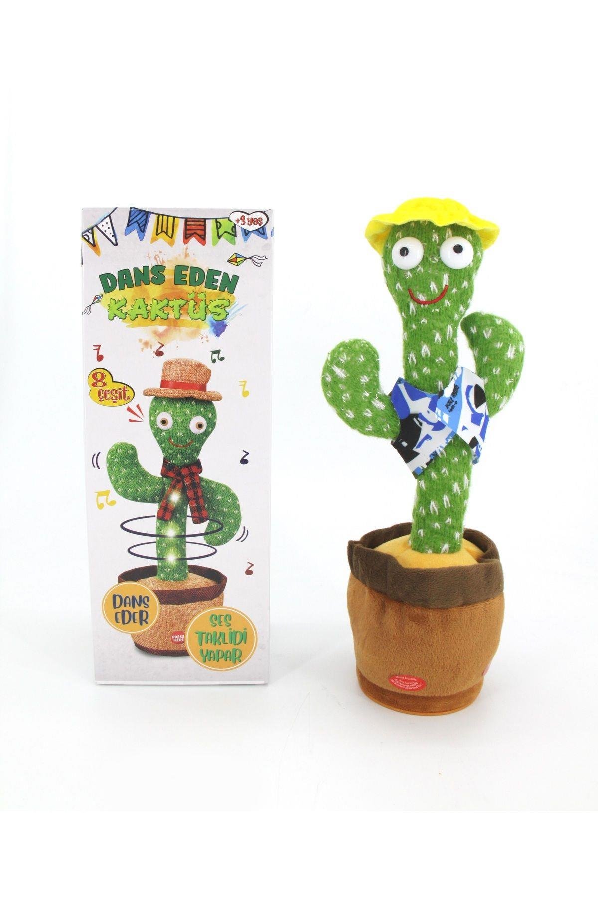 DANS EDEN KAKTÜS USB ŞARJLI-Peluş Oyuncaklar