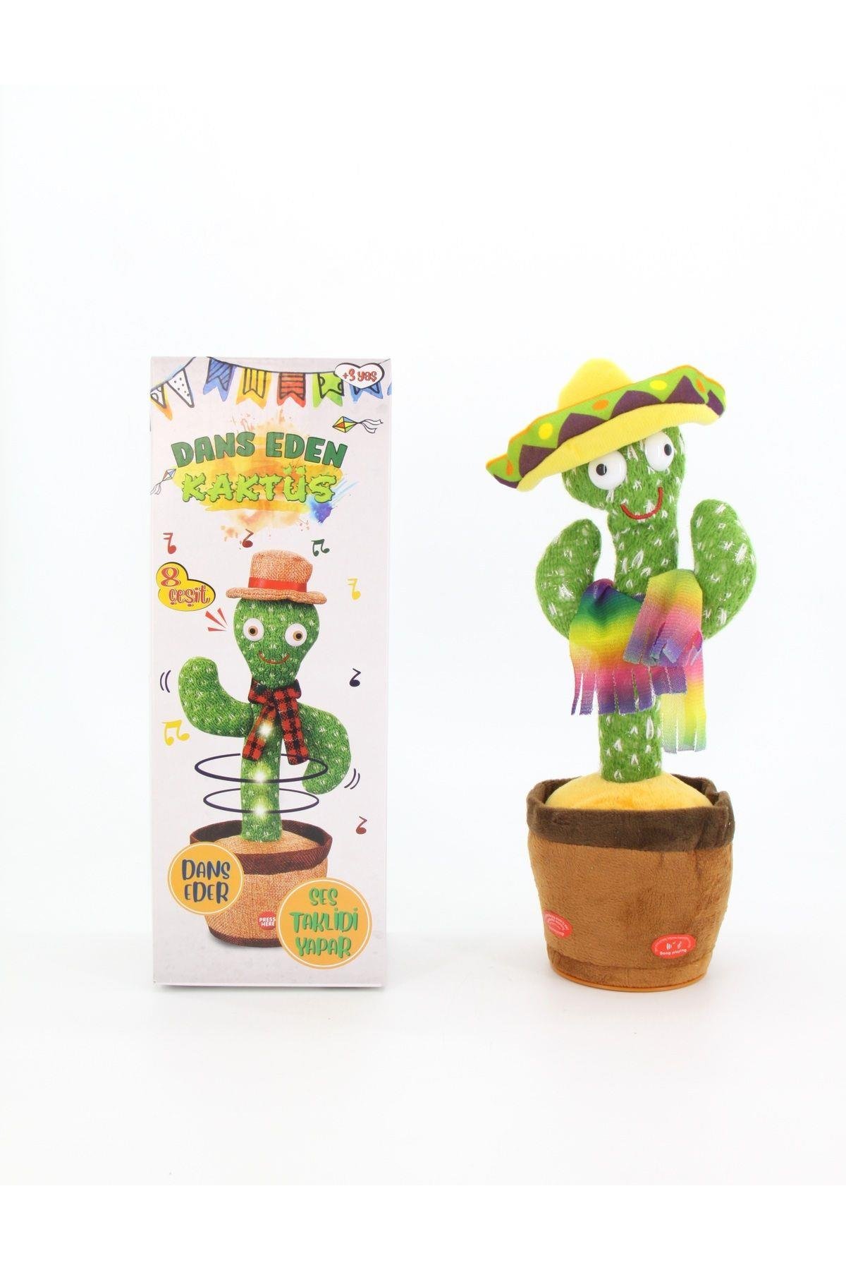 DANS EDEN KAKTÜS USB ŞARJLI-Peluş Oyuncaklar