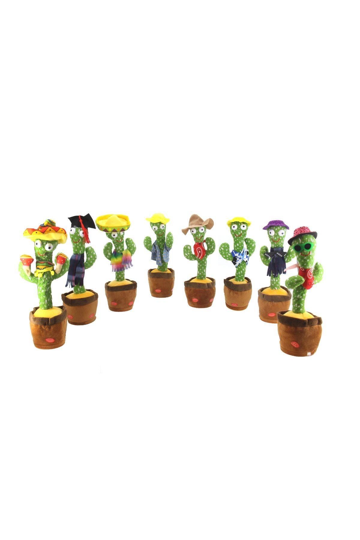 DANS EDEN KAKTÜS USB ŞARJLI-Peluş Oyuncaklar