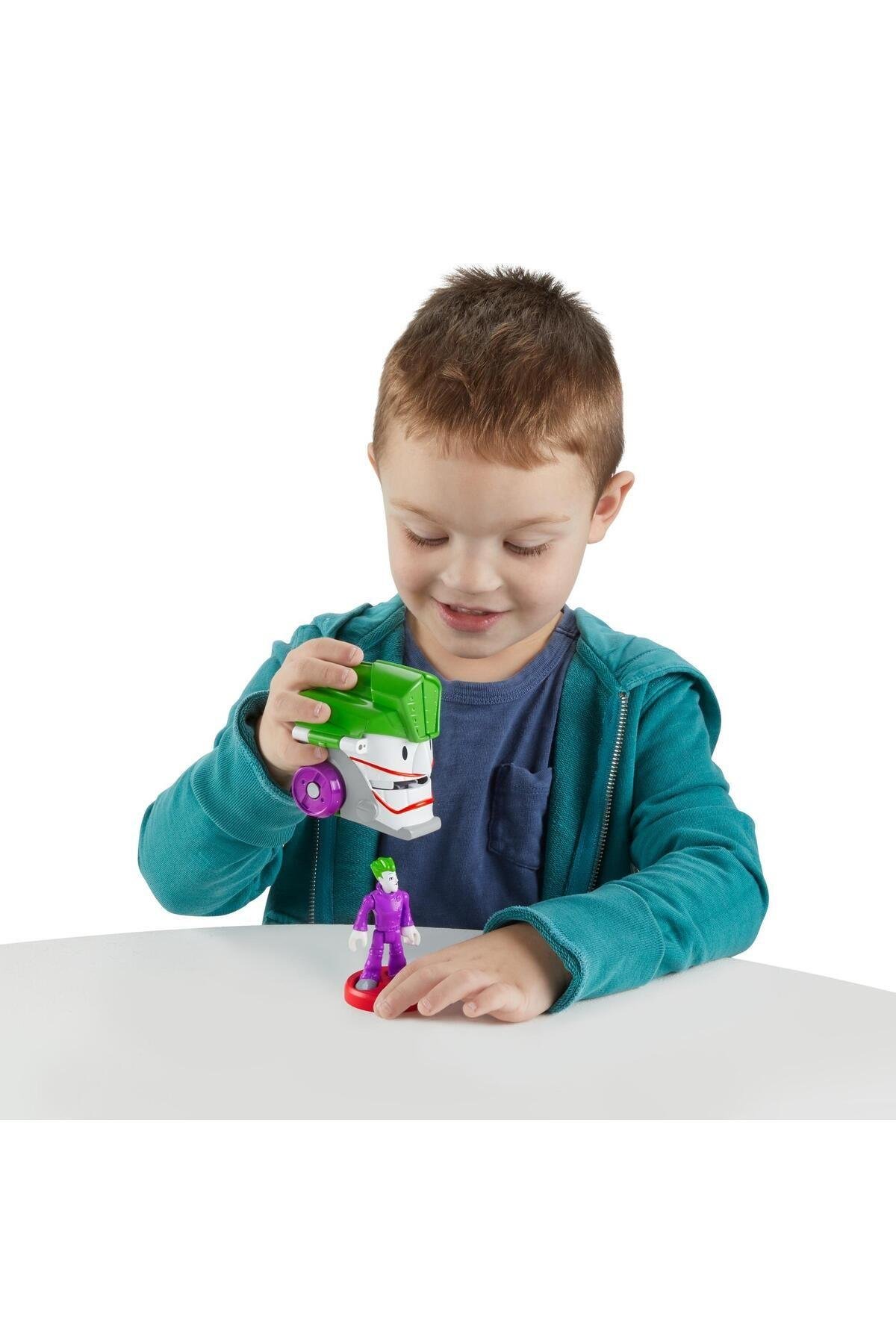 Dc Super Friends Head Shifters Koleksiyonu Hgx78-hgx92-Karakter Figürleri