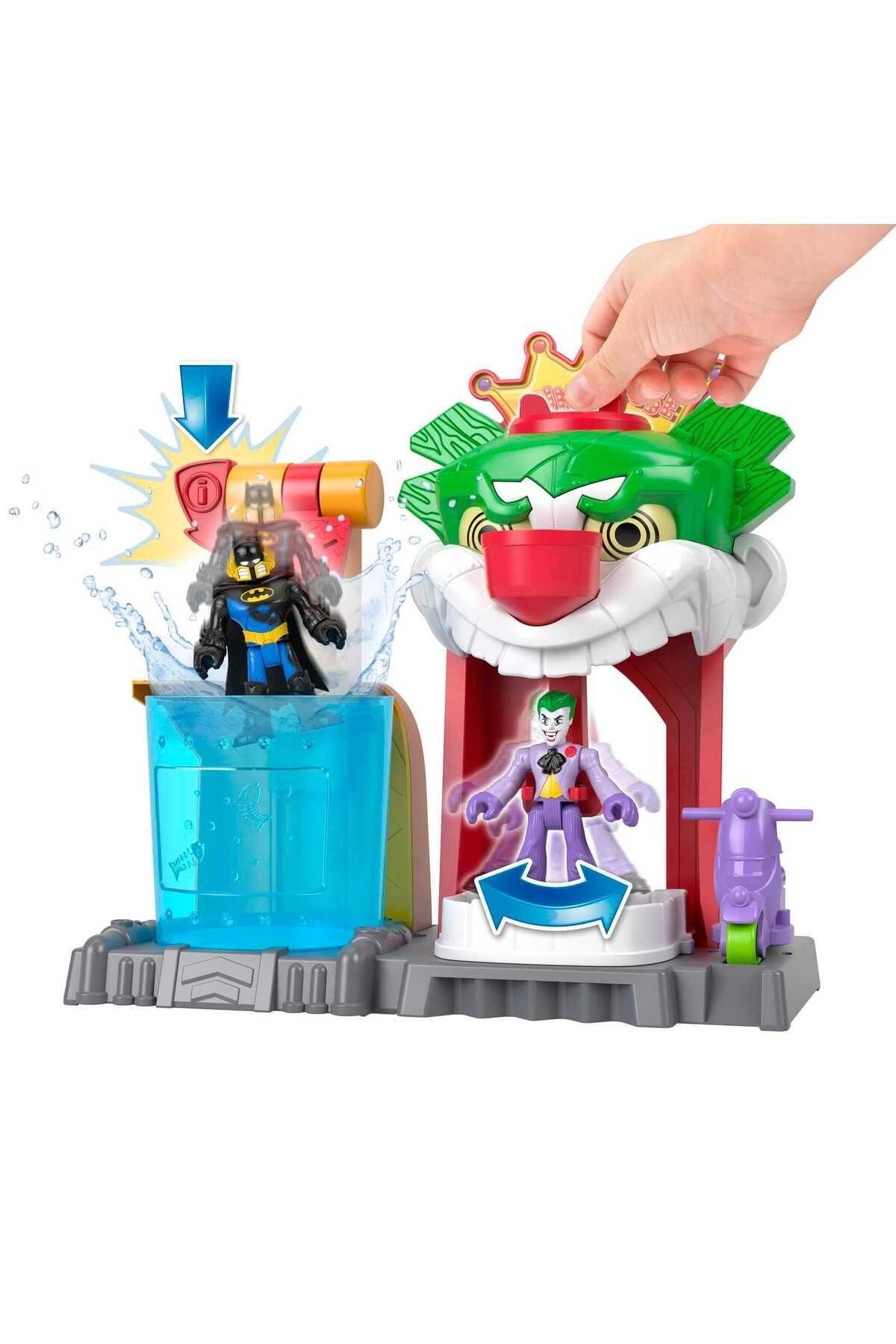 Dc Super Friends Renk Değiştiren Joker Eğlence Evi Hmx55-Araba Garaj ve Setleri