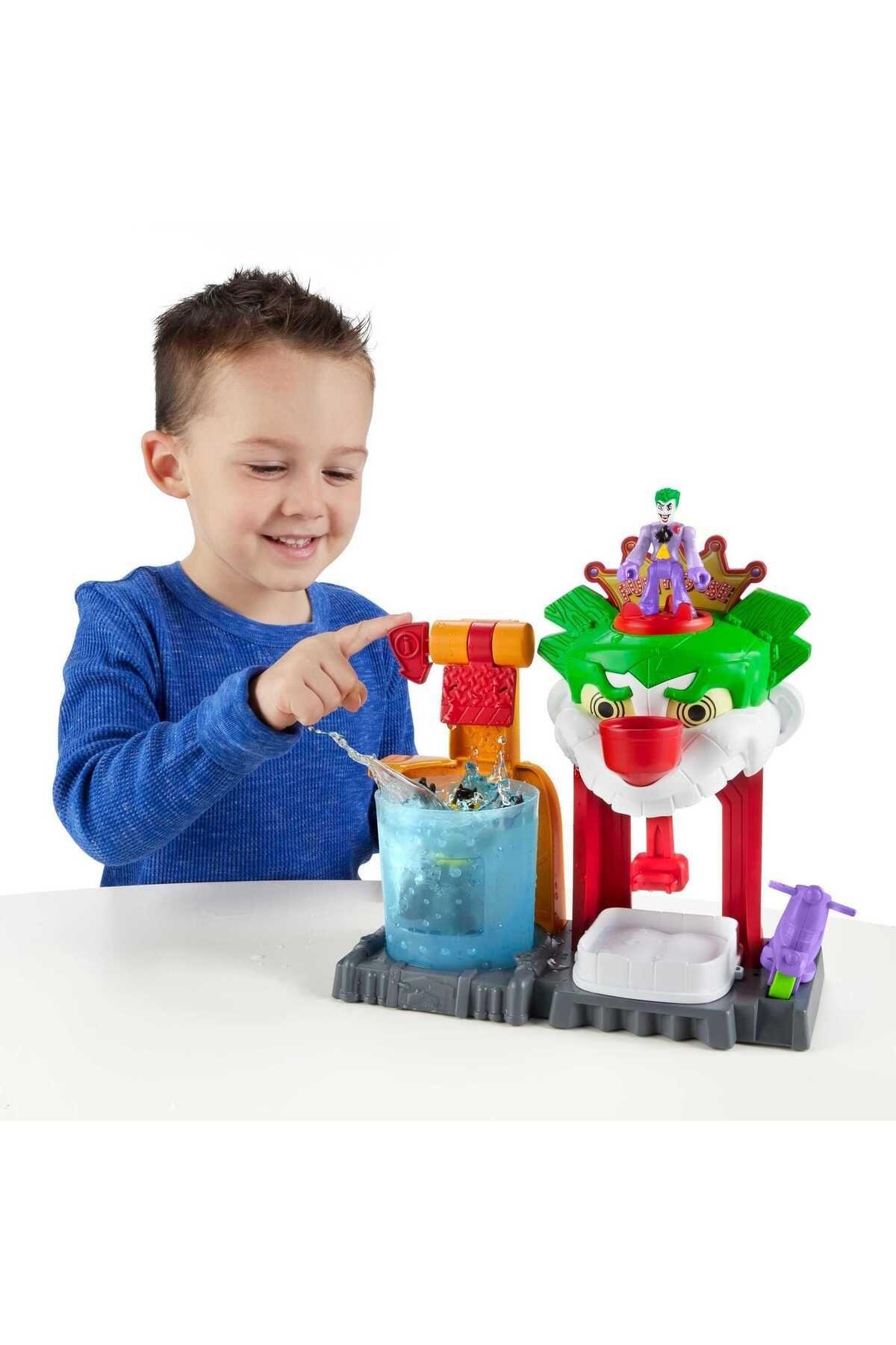 Dc Super Friends Renk Değiştiren Joker Eğlence Evi Hmx55-Araba Garaj ve Setleri