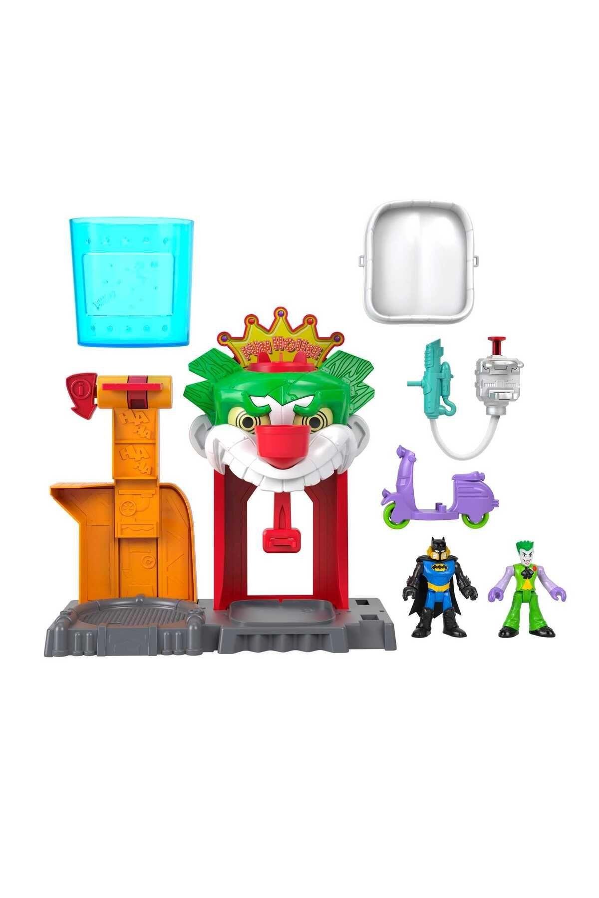 Dc Super Friends Renk Değiştiren Joker Eğlence Evi Hmx55-Araba Garaj ve Setleri