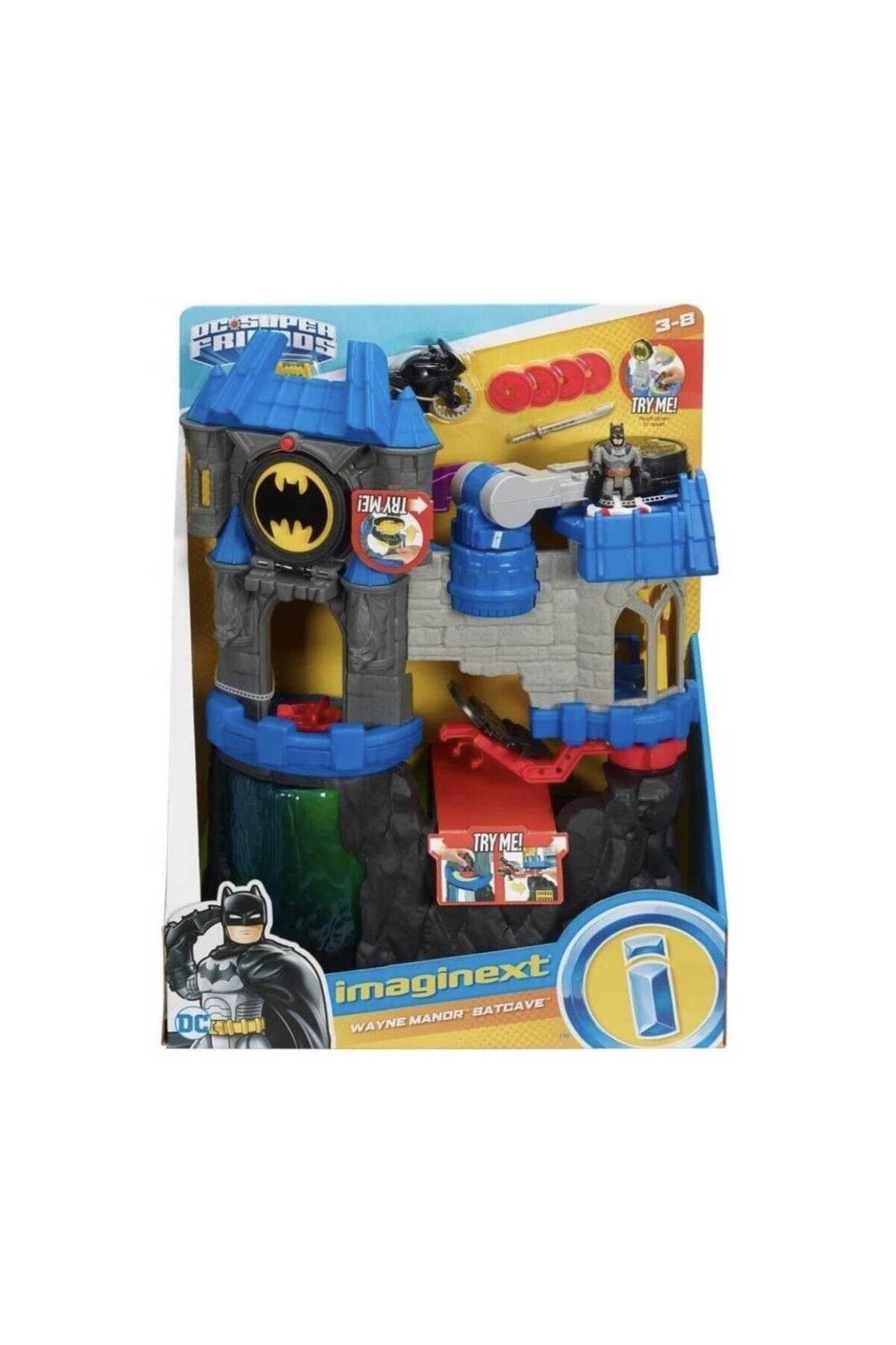 DC Super Friends Wayne Manor Şatosu-Karakter Figürleri