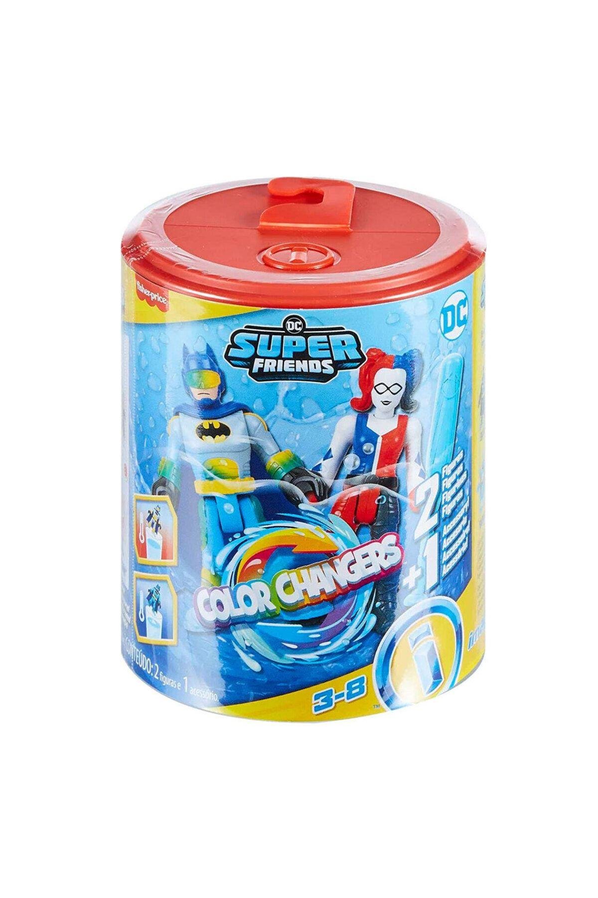 Dc Super Friendscolor Changers Temel Figür Seti Hmx60-hmx58-Figür Oyuncaklar