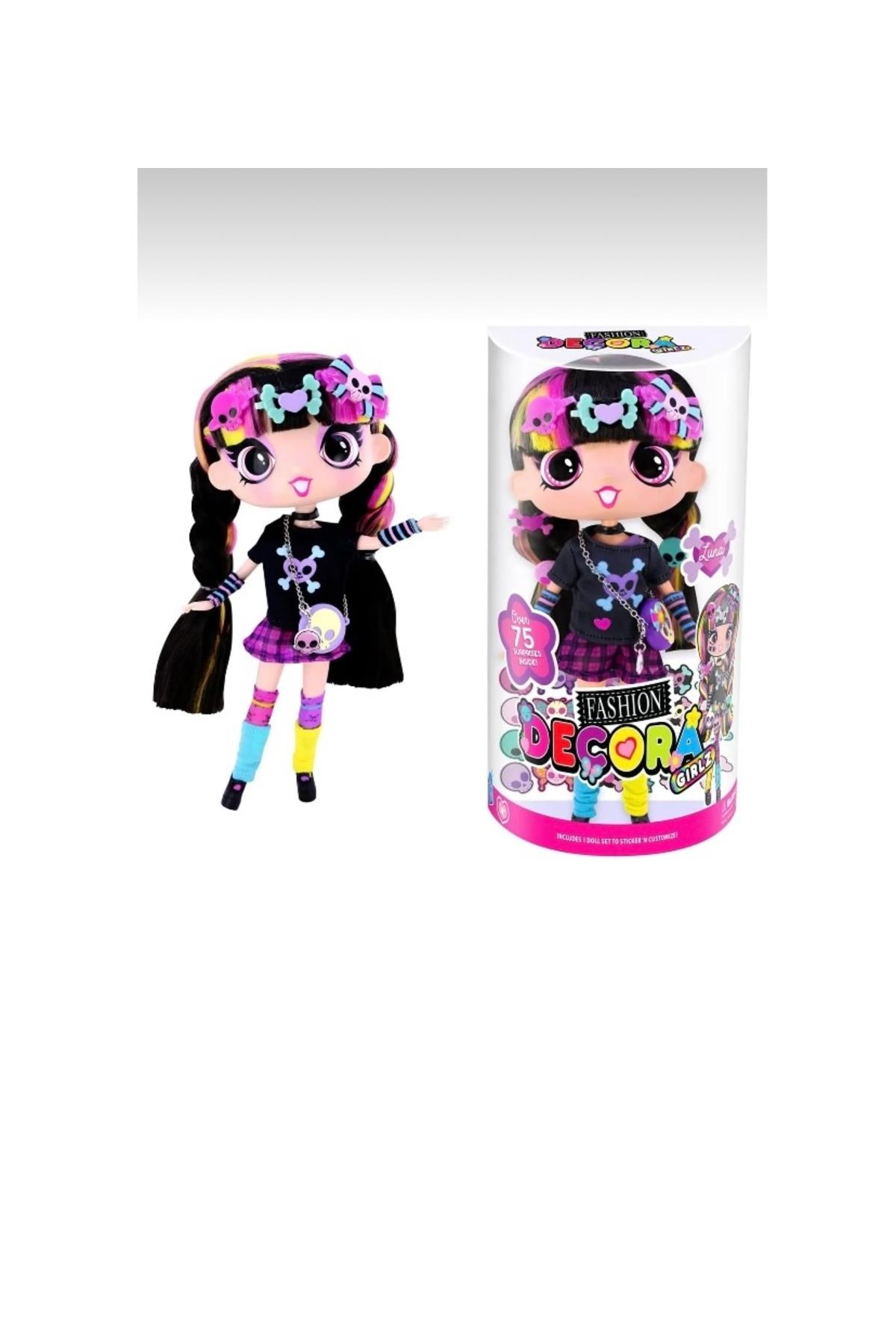 Decora Girlz Büyük Moda Bebek 28 cm - Luna-Oyuncak Bebekler