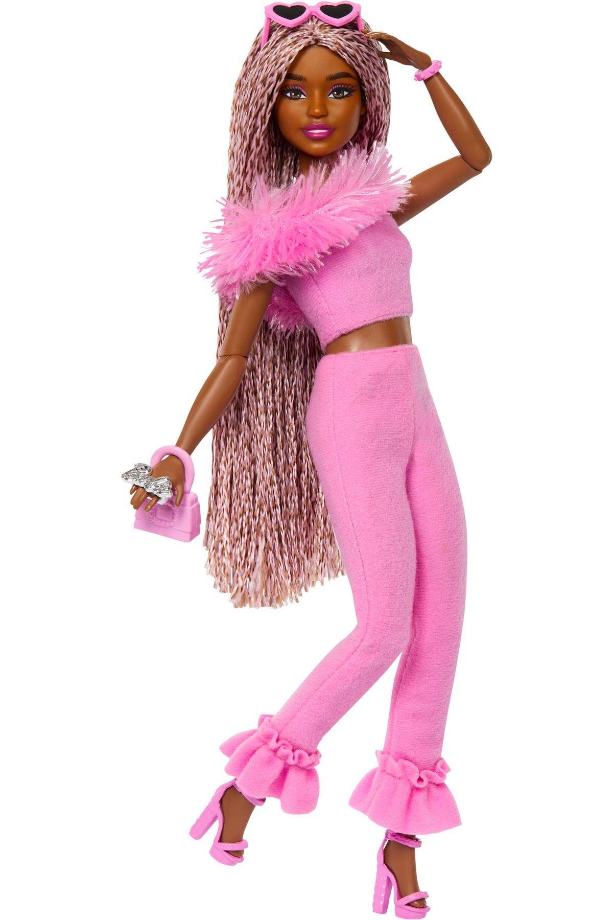 DELUXE STYLE™ Bebekler - -Kahverengi Örgü Saçlı | HYV28-Oyuncak Bebekler