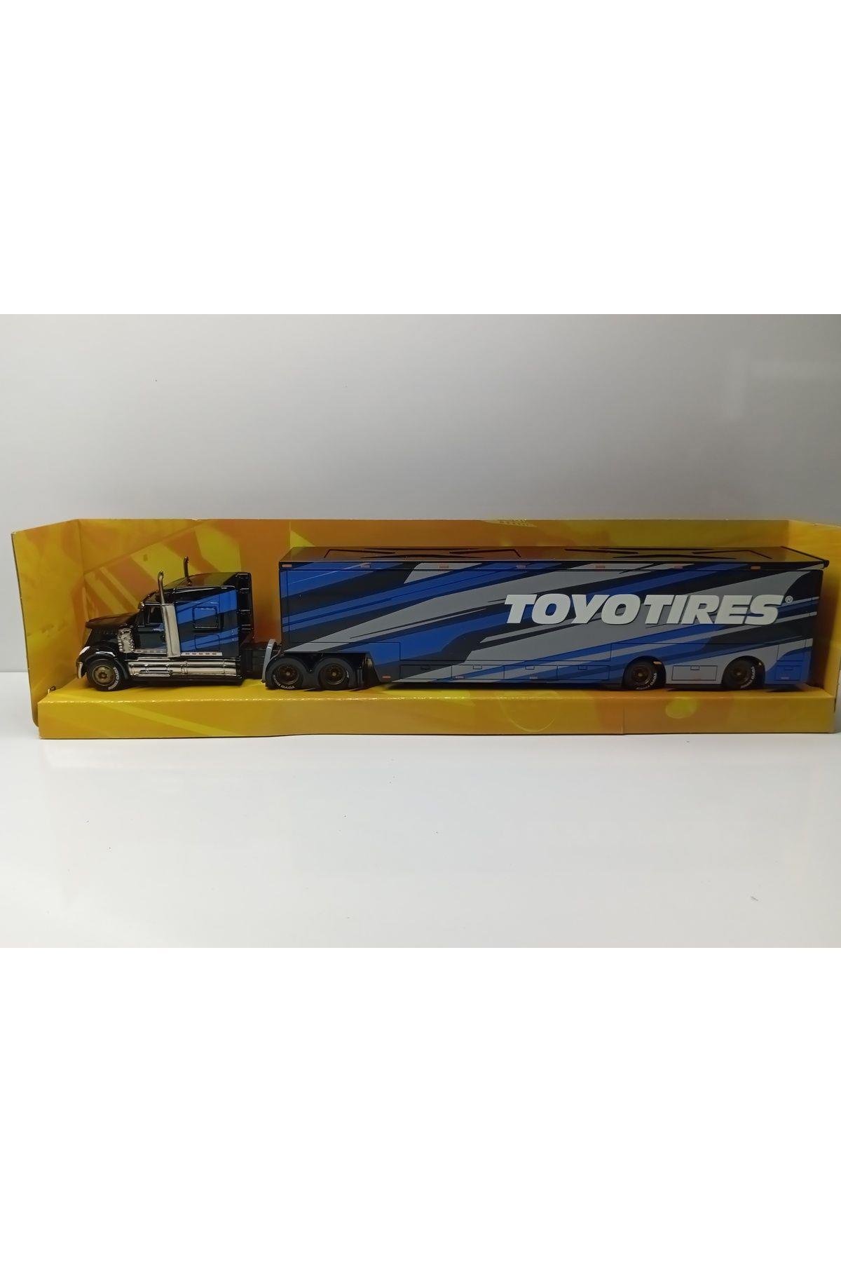 Dianomi MAİSTO 1:64 ölçek İNTERNATİONAL LONESTAR DORSELİ TIR (toyo TİRES)-Maket Araçlar