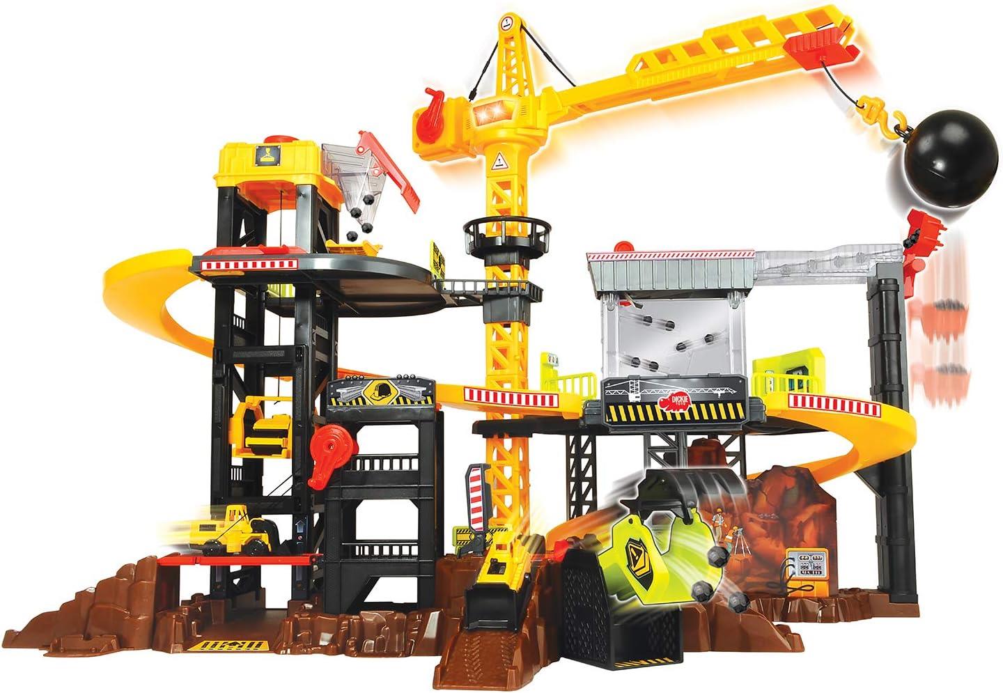 Dickie Toys Dickie Inşaat Oyun Seti-Araba Garaj ve Setleri