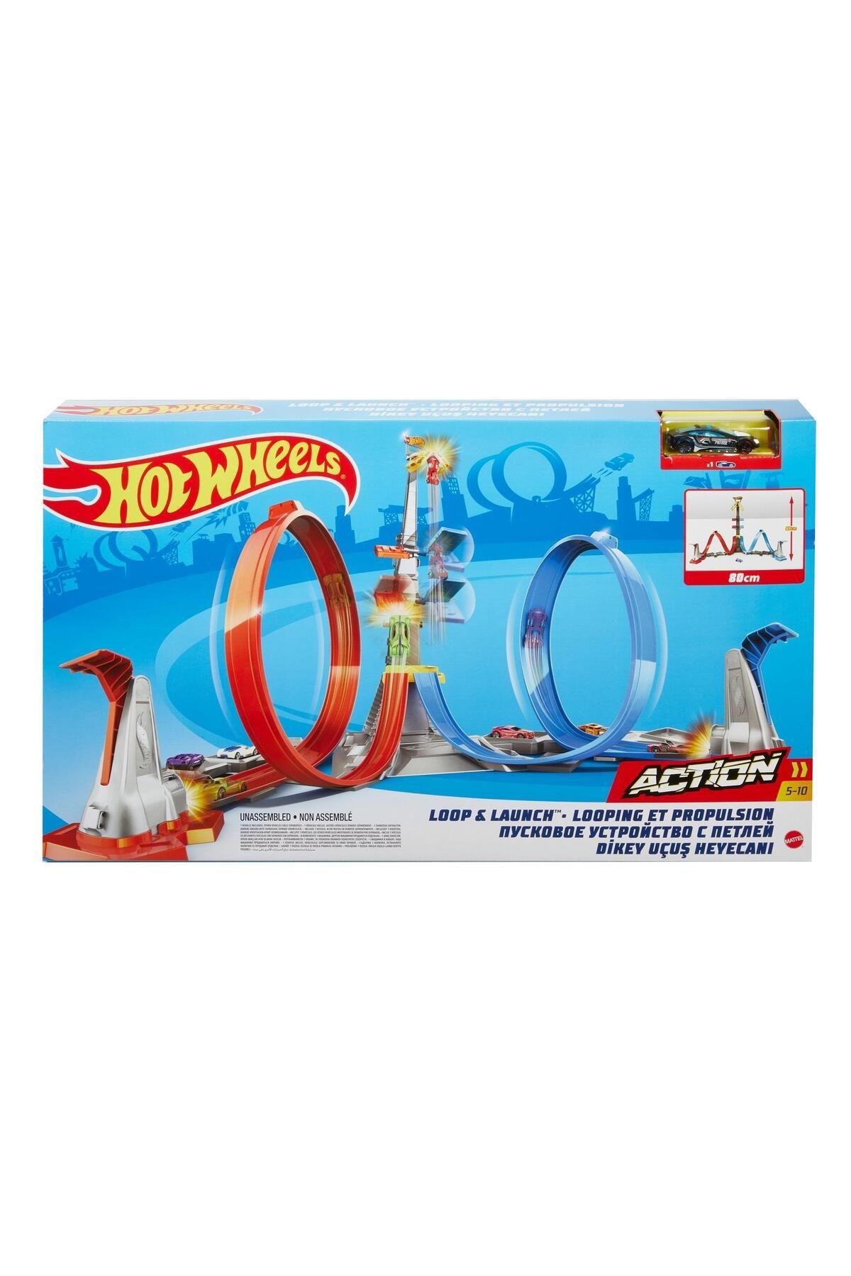 Dikey Uçuş Heyecan Yarış Seti Grw39-Araba Garaj ve Setleri