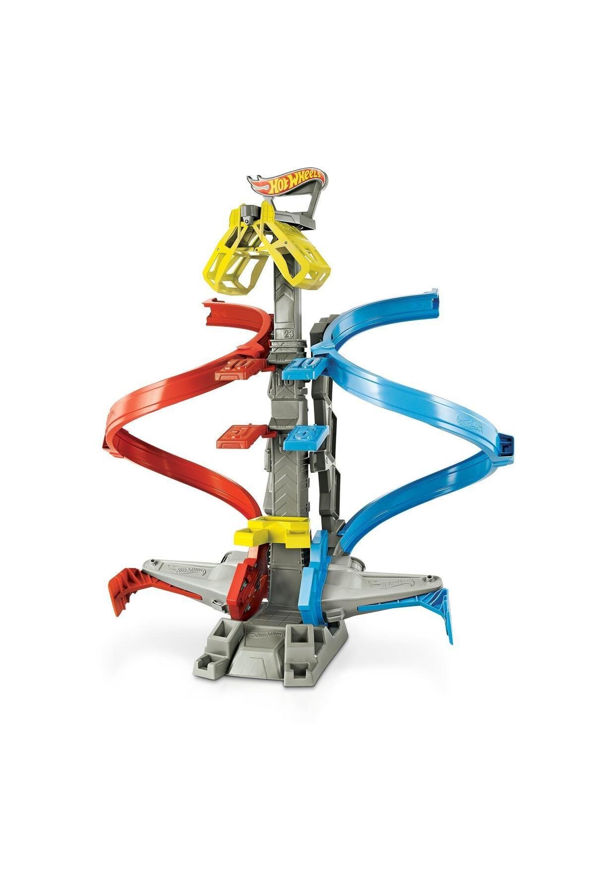 Dikey Uçuş Heyecan Yarış Seti Grw39-Araba Garaj ve Setleri